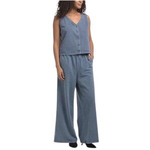JANE & DELANCEY 2pc French Terry Vest With Easy Pull On Pants